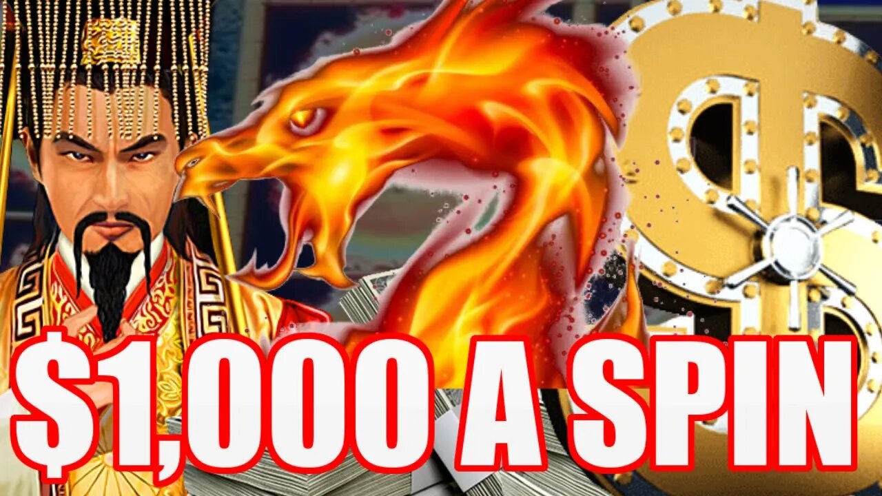 WATCH ME BET $1,000 PER SPIN ON DRAGON LINK!