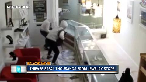 Sarasota Police looking for two suspects who stole more than $50,000 in jewelry and coins