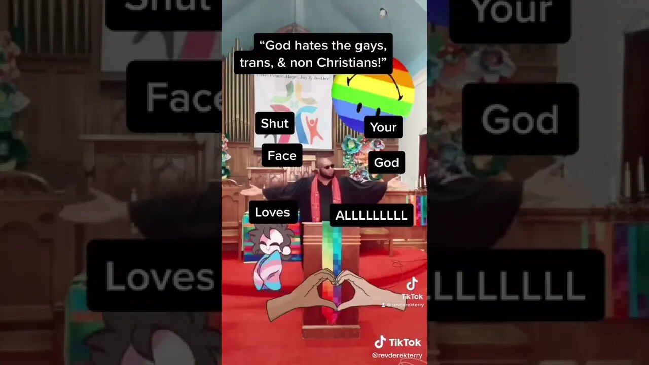 Pastor Says God Loves Gays, Trans, And Non-Christians