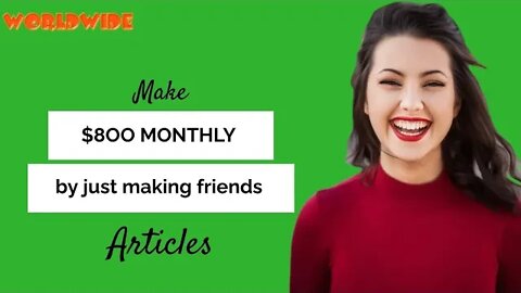 MAKE MONEY BY JUST MAKING FRIENDS - FRIENDPC