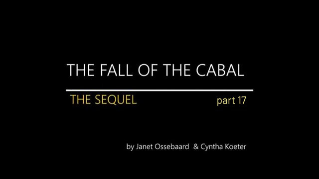 Fall Of The Cabal: The Sequel—Part 17