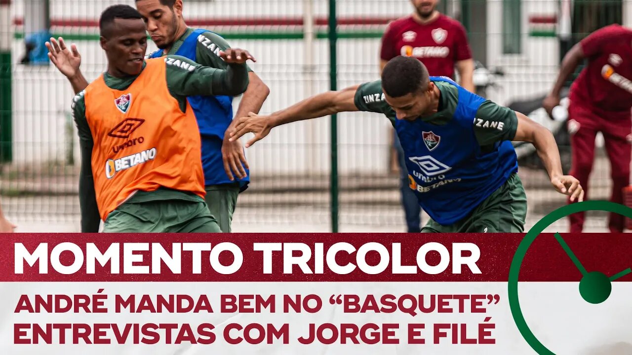 ANDRÉ “MÃO SANTA”, JORGE LOUCO PRA ESTREAR E OS SEGREDOS DO FILÉ: O DIA DE TREINO NO FLU