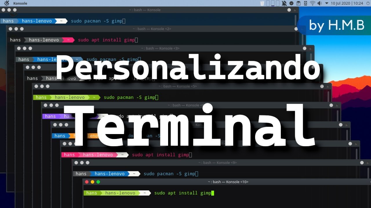 Como personalizar terminal do Linux de forma simples