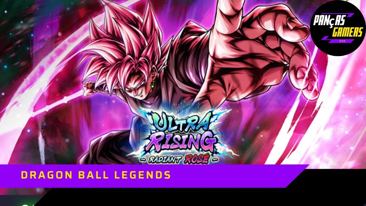 SUMMON'S NO BANNER ULTRA RISING GOKU BLACK ROSê - DRAGON BALL LEGENDS