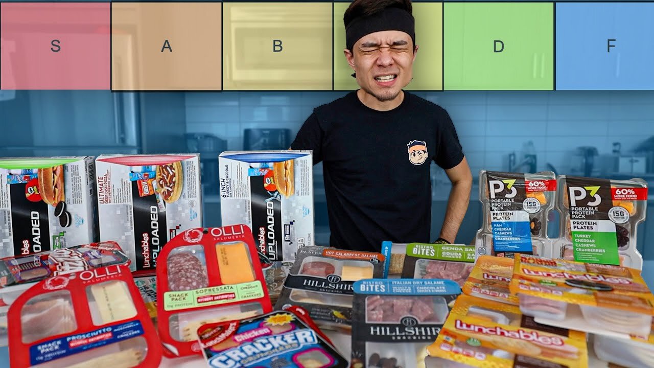 I ate EVERY Lunchables I could find... to Rank them (Tier list)