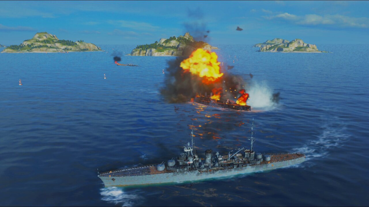 FRIANT Tier III France Cruiser Warship Battle World Of Warships #23