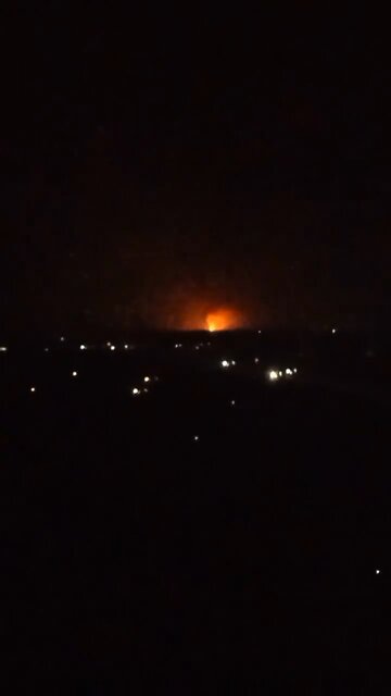 Kyiv region, something is burning.