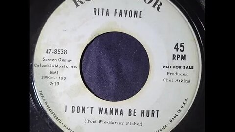 Rita Pavone - I Don't Wanna Be Hurt