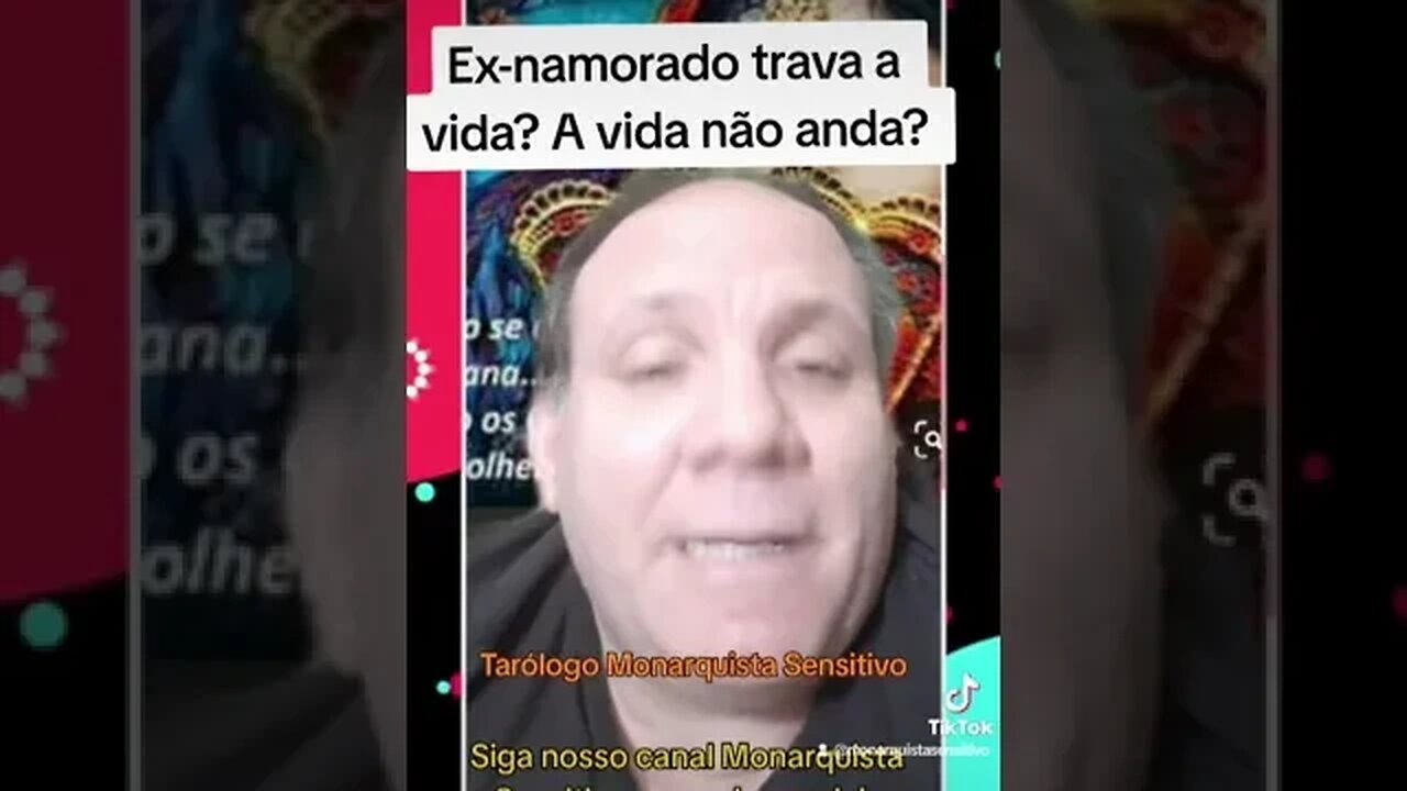 Ex namorado ou ex namorada trava a vida