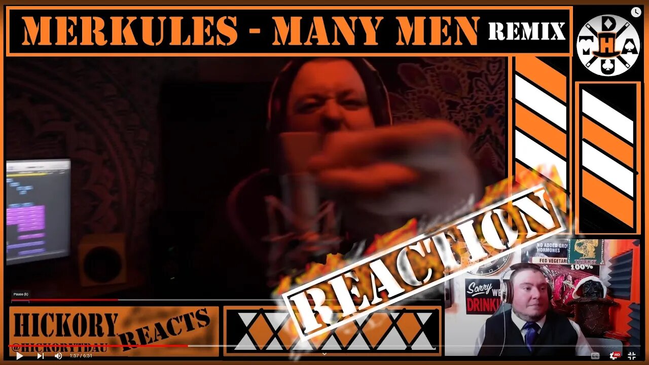 On That Nostalgia Beat! Merkules - 'Many Men Remix' REACTION | Love The Sound Of The Classic 50 Beat