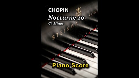 Chopin Nocturne 20 C#-Minor