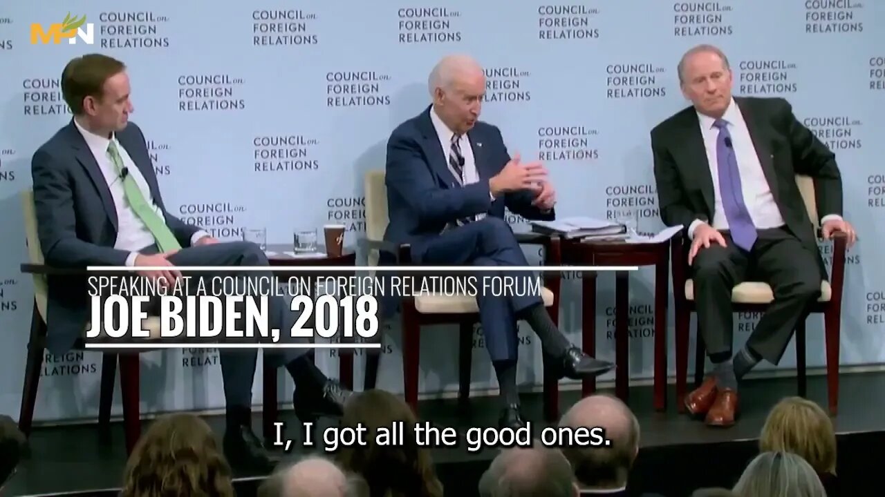 President Joe Biden Boasted About Using A Billion-Dollar Loan Agreement With Ukraine As Leverage