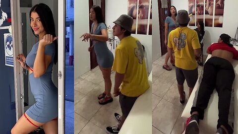 His Girlfriend got upset with girl😱😱 Cami Valencia