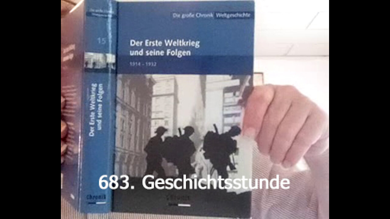 683. Stunde zur Weltgeschichte - 17.03.1929 bis 29.07.1929