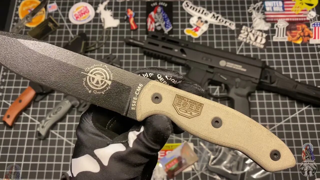 ESEE Knives CM6 - Pew Pew Blade