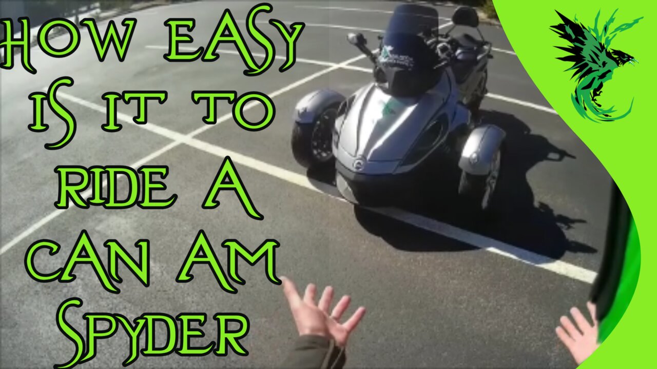 How Easy is it to Ride a Can Am Spyder