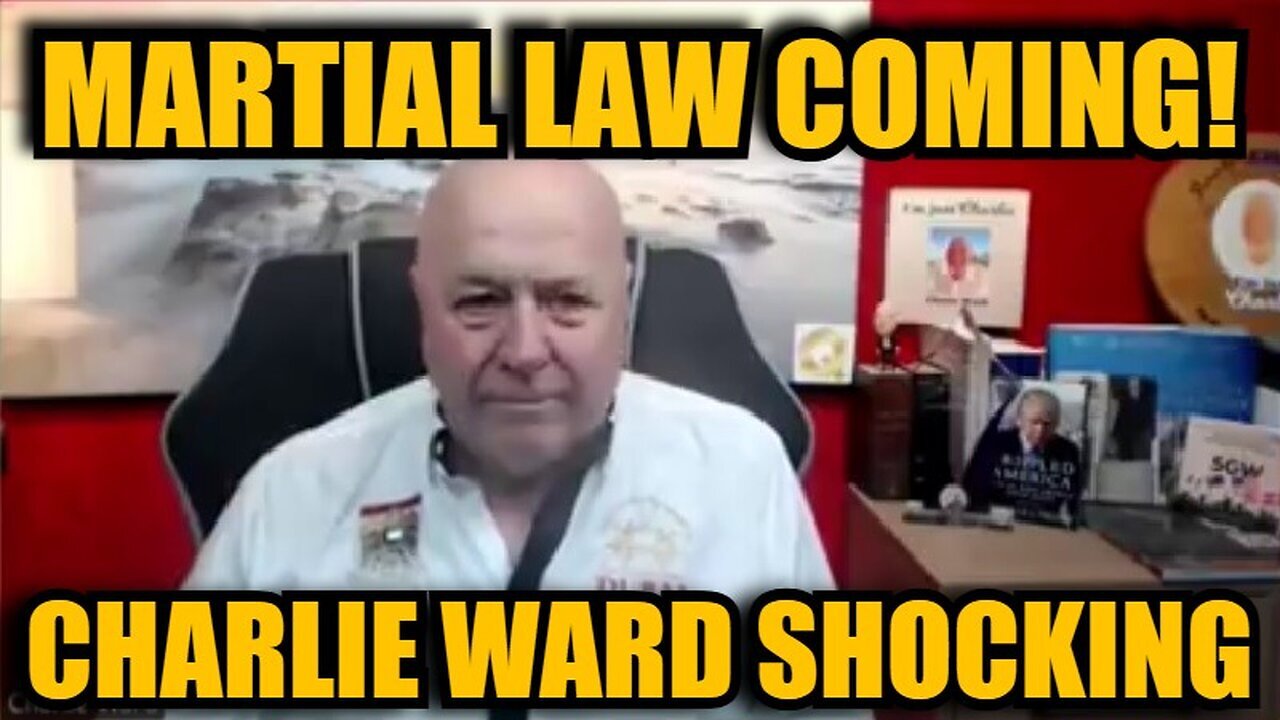 Charlie Ward Shocking Intel - Global Martial Law Coming - Oct 31.