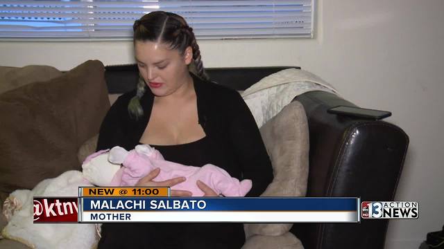 Mom delivers baby at Las Vegas gas station by herself