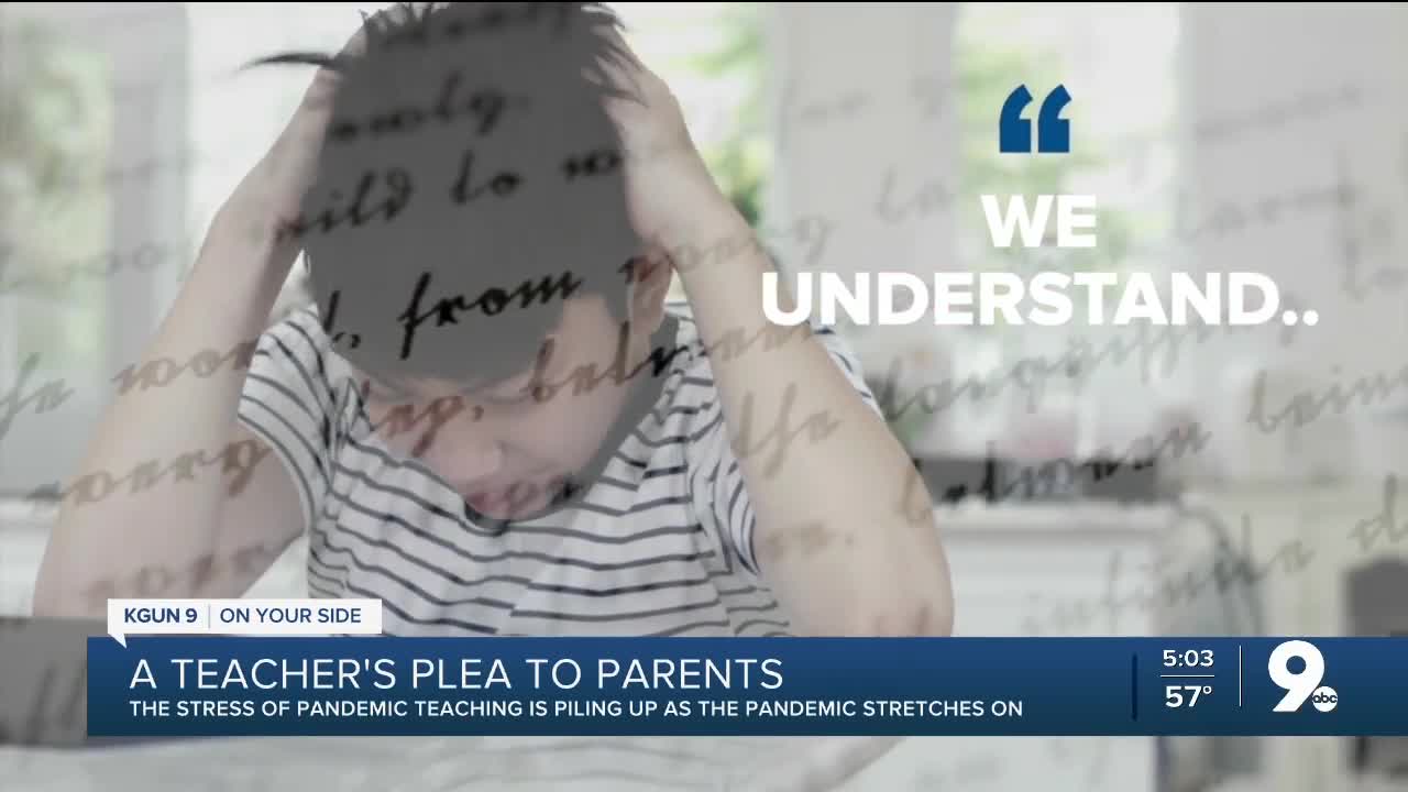 An Arizona teacher's plea to parents