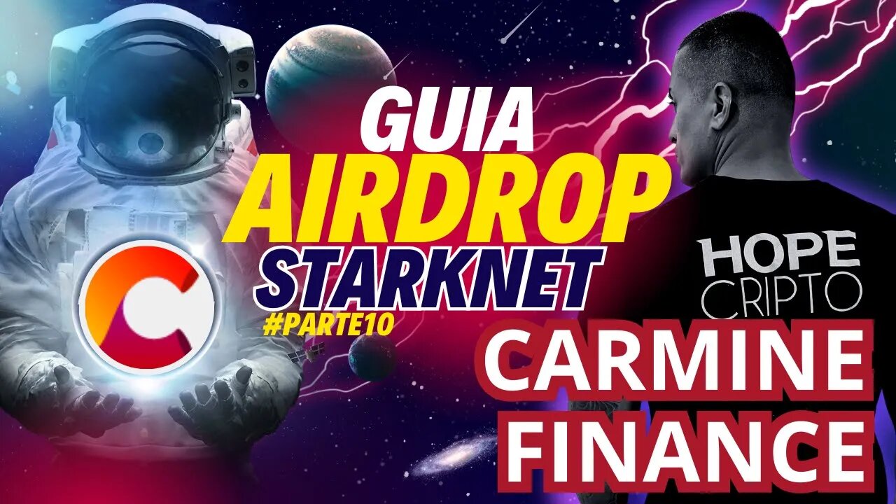 GUIA AIRDROP STARKNET parte 10: CARMINE Finance - Opere Opções em app Descentralizado.