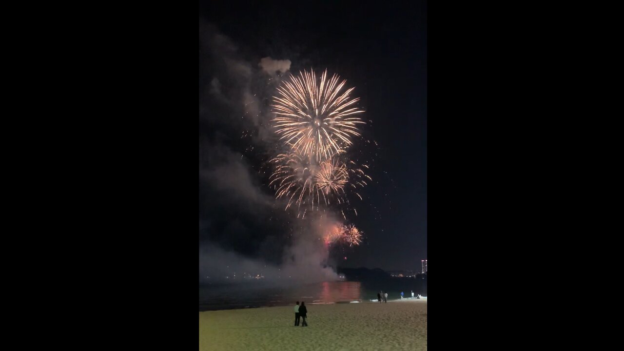 Haeundae Beach Fireworks