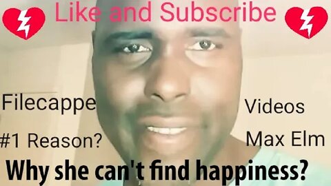 Why She Cant Find, Keep, a good man? Why She can't find happiness either.