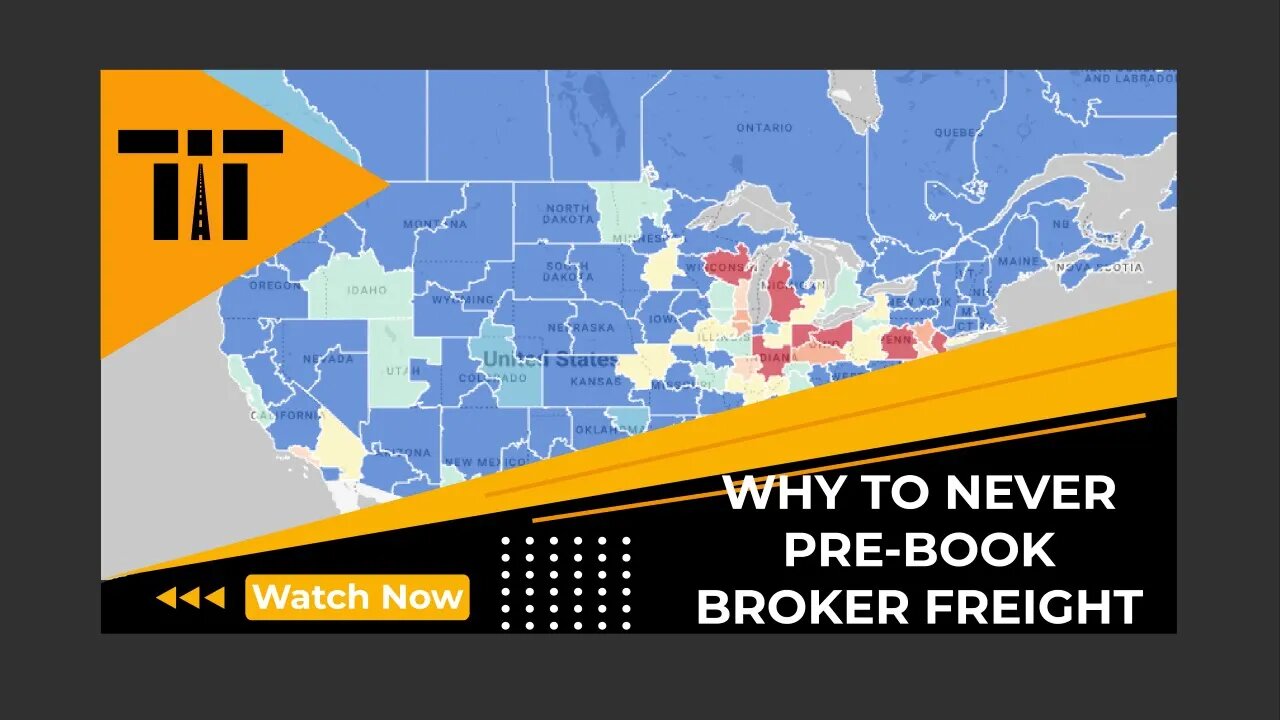 Many Reasons To Never Pre-Book Broker Freight