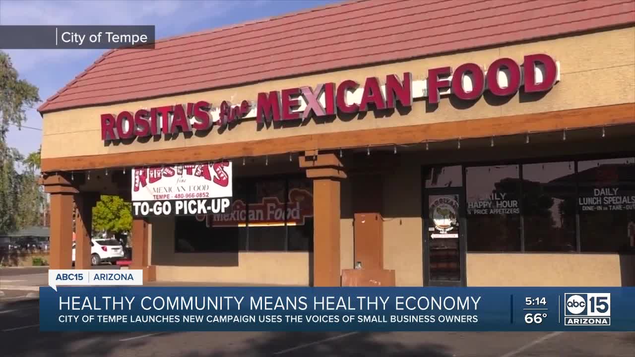 New Tempe campaign uses voices of small business owners to ask the community to stay safe