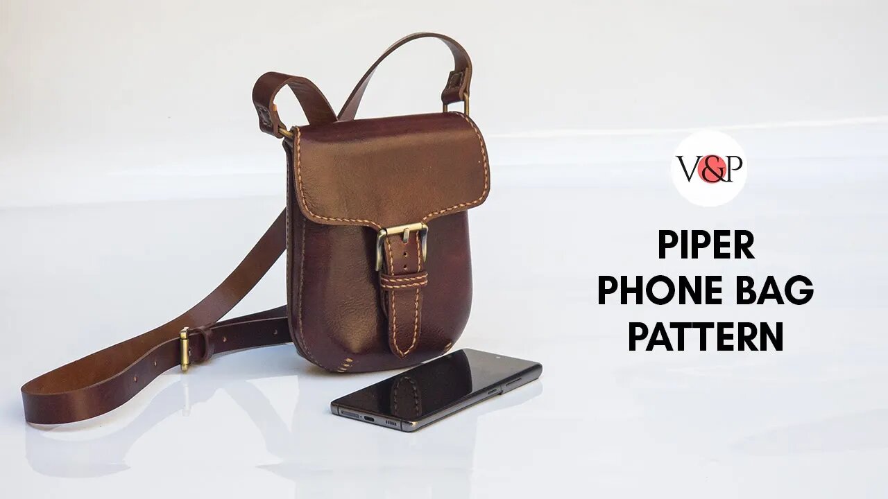 Piper Crossbody Phone Bag DIY (Pattern in Description)