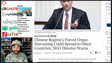 China's FORCED ORGAN HARVESTING Now Being Exported To The Western World