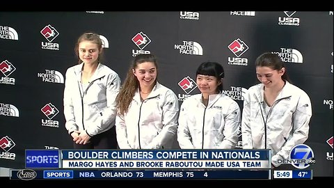 Brooke Raboutou makes USA Climbing Team