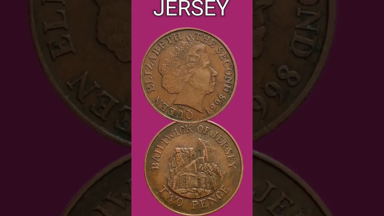 JERSEY 2 PENCE 1998.#shorts @COINNOTESZ #jersey