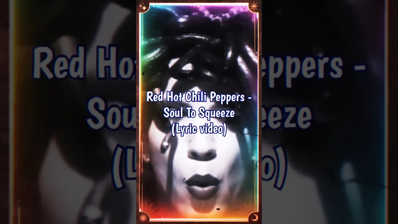 Red Hot Chili Peppers - Soul To Squeeze (Lyrics) #90smusic #rockmusic #trending #shorts #reel