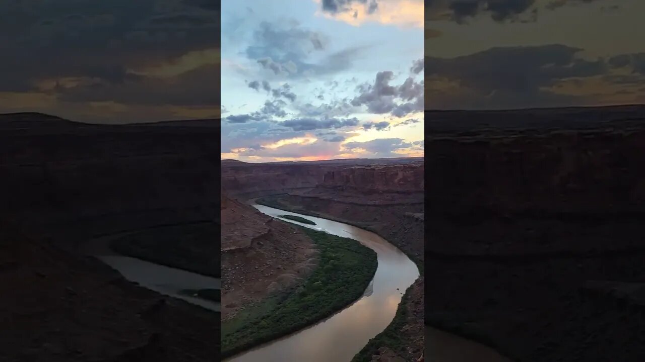 on the edge of Moab Utah