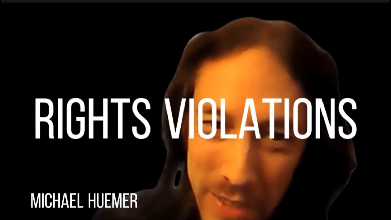 MICHAEL HUEMER on RIGHTS VIOLATIONS PHILOSOPHY