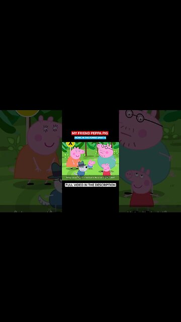A PICNIC IN THE FOREST (Part 1) - My Friend Peppa Pig #shorts