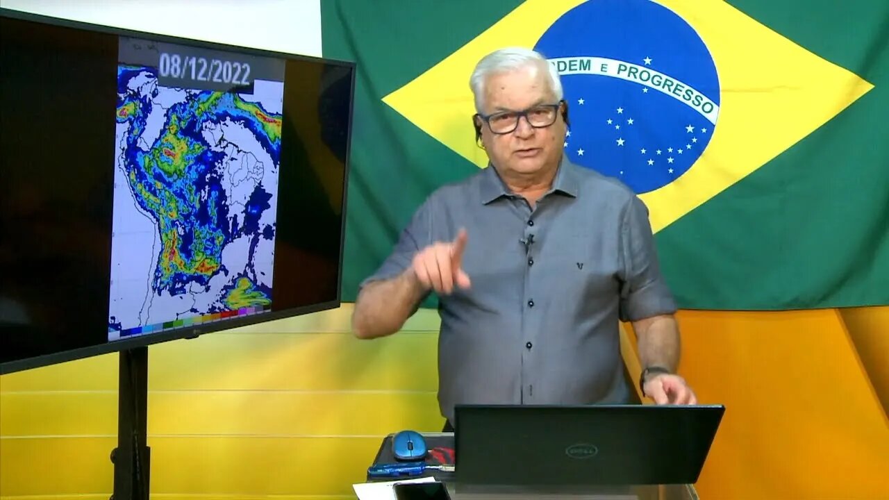 Chuvas intensas em boa parte do País segundo Inmet