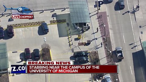 Stabbing near the campus of the University of Michigan