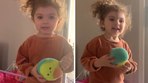 Little girl delightfully mispronounces the word 'avocado' #Shorts