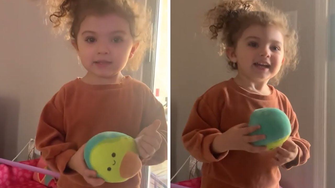 Little girl delightfully mispronounces the word 'avocado' #Shorts