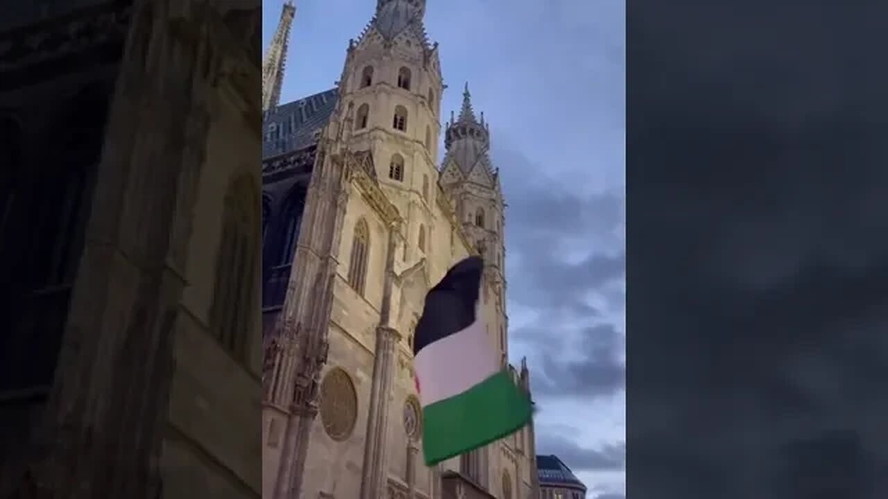 Pro-Palestine protest in Vienna, Austria