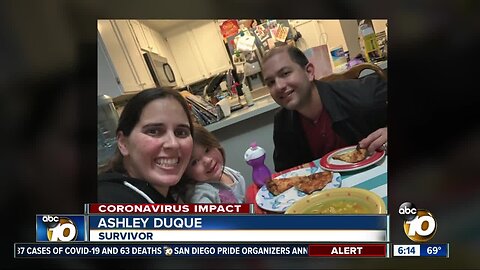 Pregnant mom beats coronavirus and reunites with family