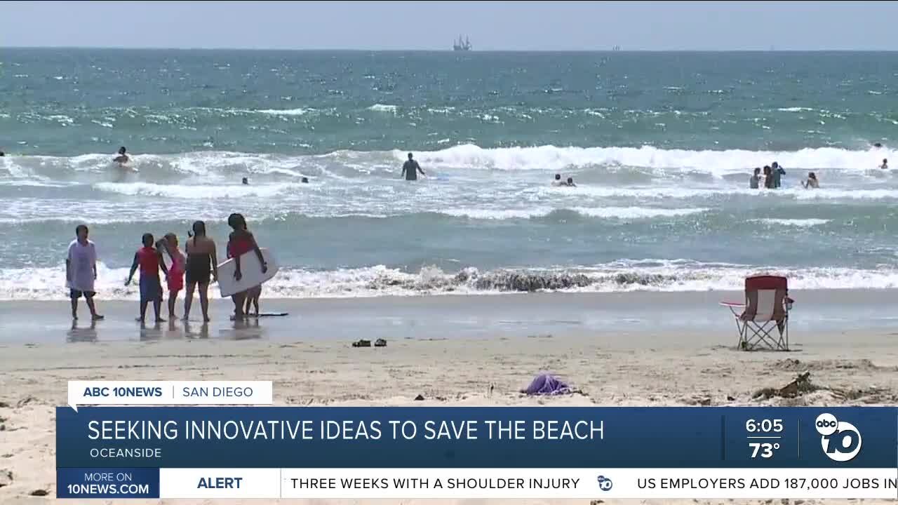 Oceanside launches worldwide effort seeking innovative ideas to save its beaches