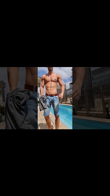 Shirtless man 😳 #shorts