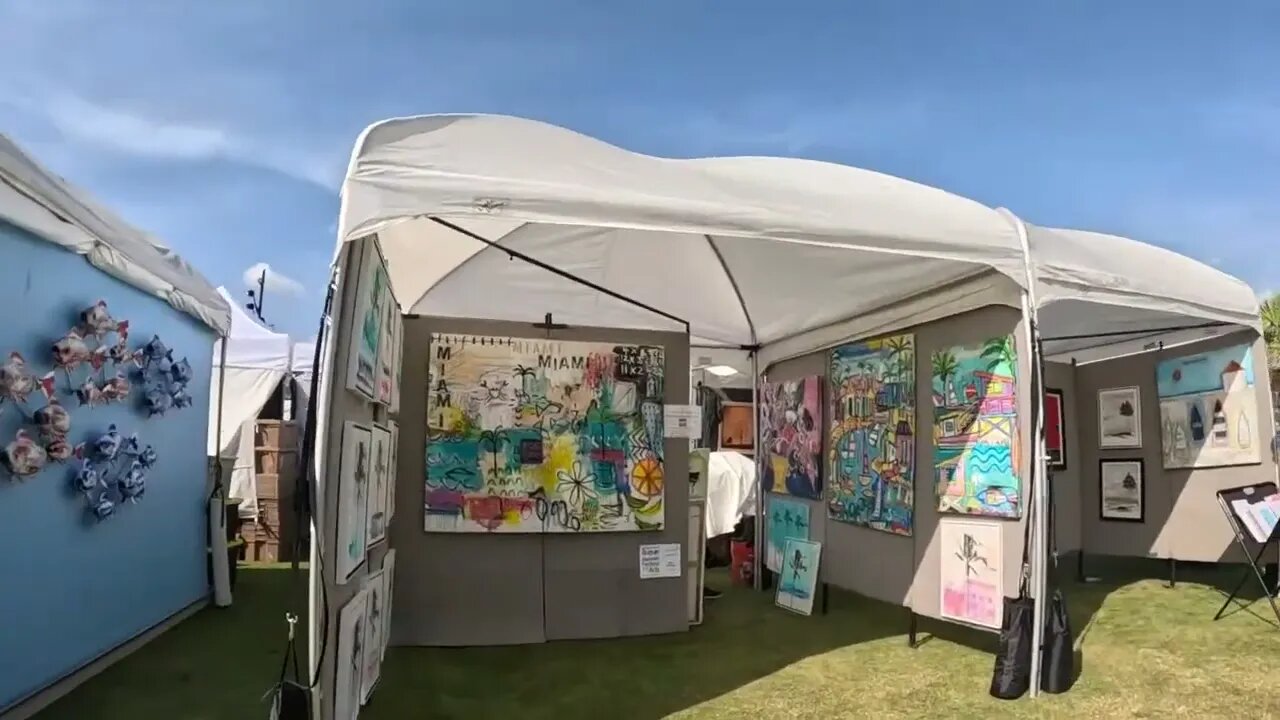 LIVE Gasparilla Art Festival (Tampa, Fl)