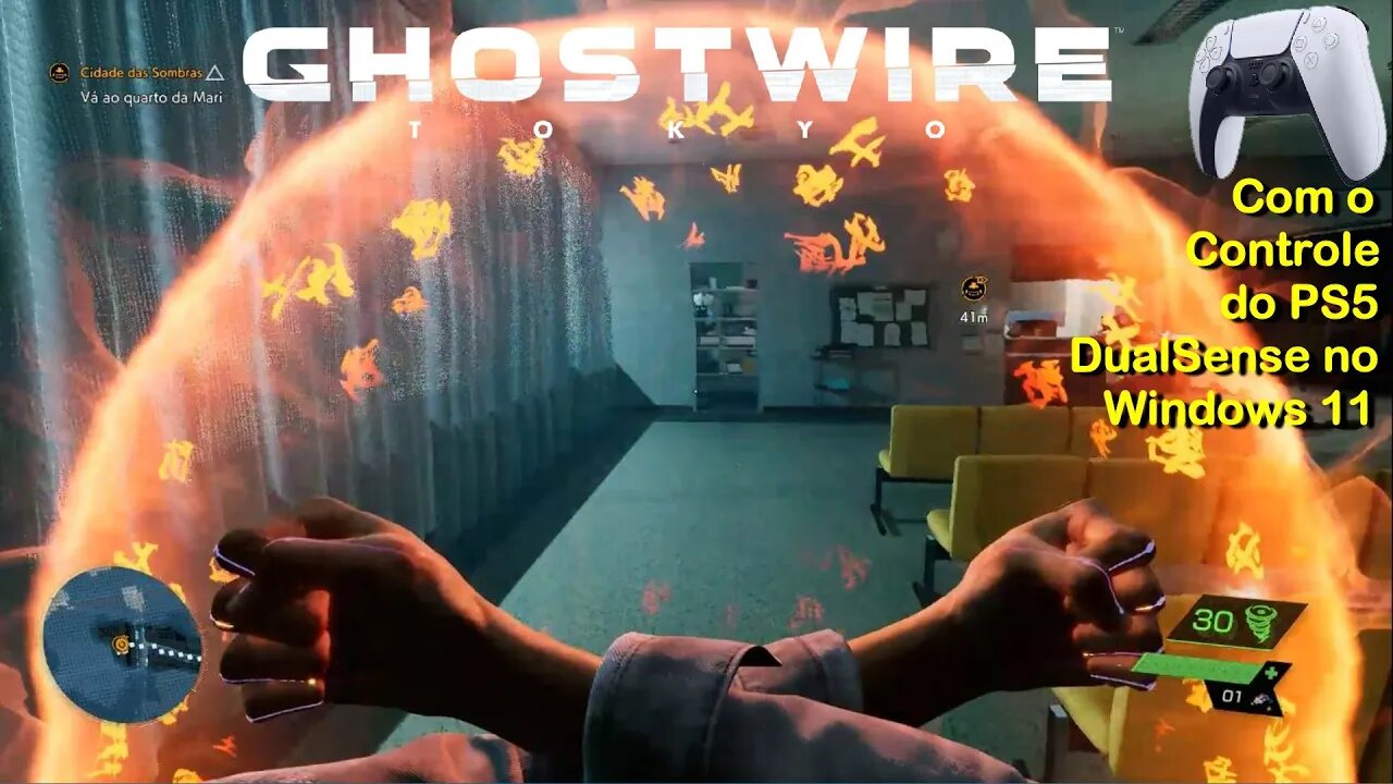 Ghostwire Tokyo, com o controle do PS5 Dual Sense e o DualSenseX no Windows 11 - (#1)