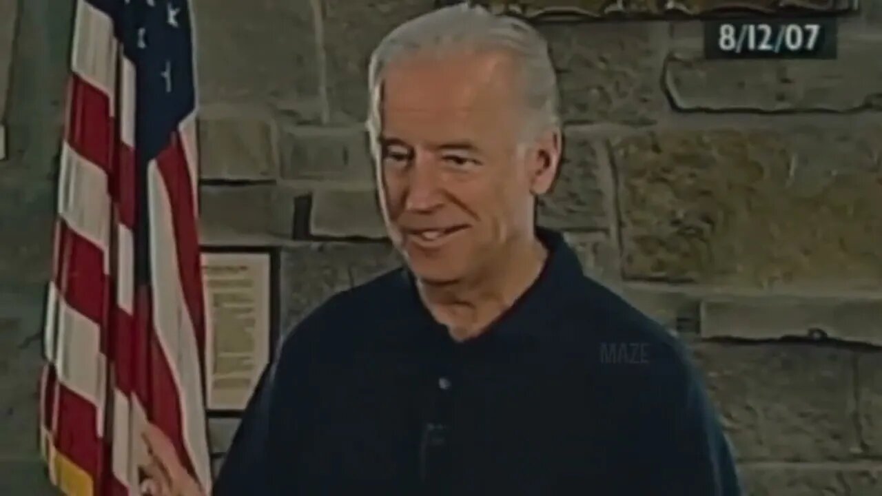 Flashback: Joe Biden running for President, immigration policy & US jobs 07