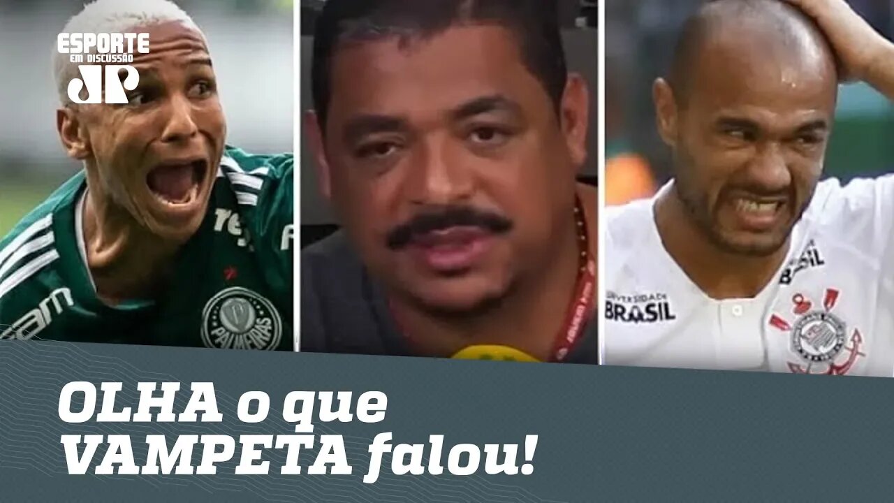 OLHA o que VAMPETA falou de Palmeiras 1 x 0 Corinthians!