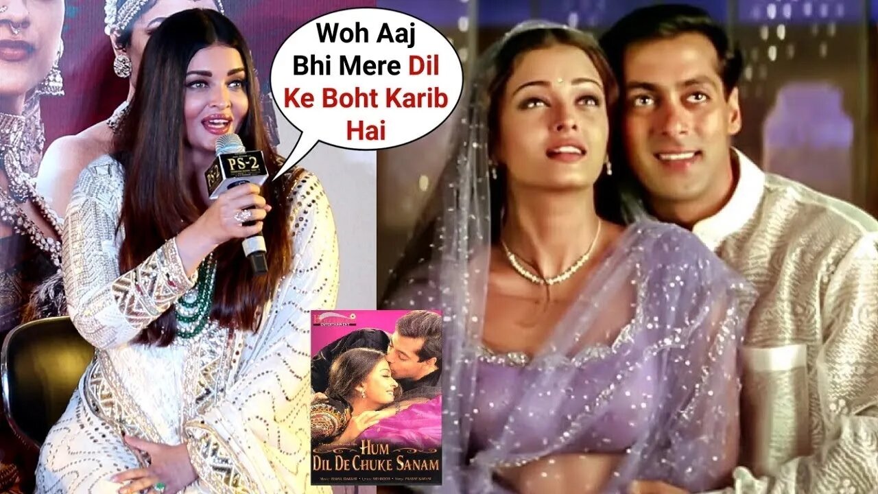 Aishwarya Rai Bachchan Sweetest Reaction On Hum Dil Chuke Sanam Nandini Role Opposite Salman Khan!