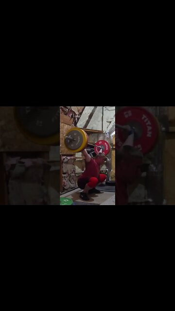 111 kg / 245 lb - Snatch + Hold